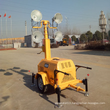 Diesel generator LED light tower for sale FZMTC-1000B